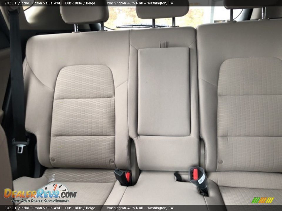 2021 Hyundai Tucson Value AWD Dusk Blue / Beige Photo #8
