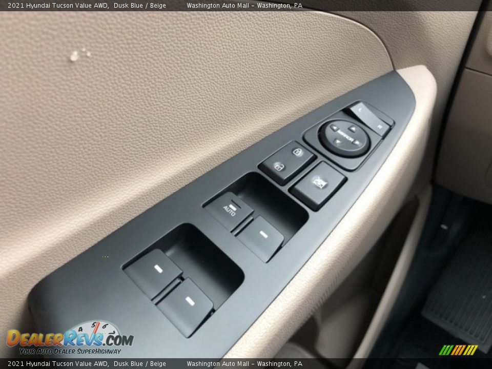 2021 Hyundai Tucson Value AWD Dusk Blue / Beige Photo #12