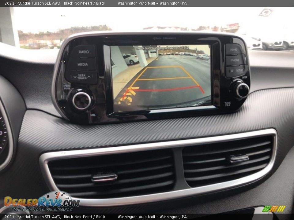 2021 Hyundai Tucson SEL AWD Black Noir Pearl / Black Photo #5