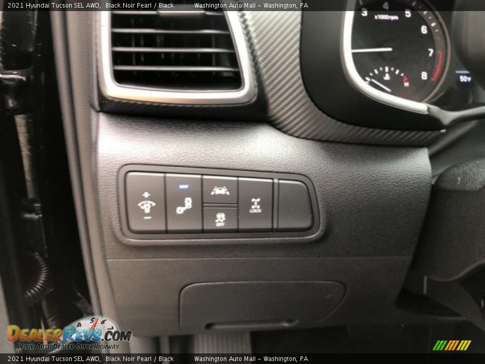 2021 Hyundai Tucson SEL AWD Black Noir Pearl / Black Photo #12