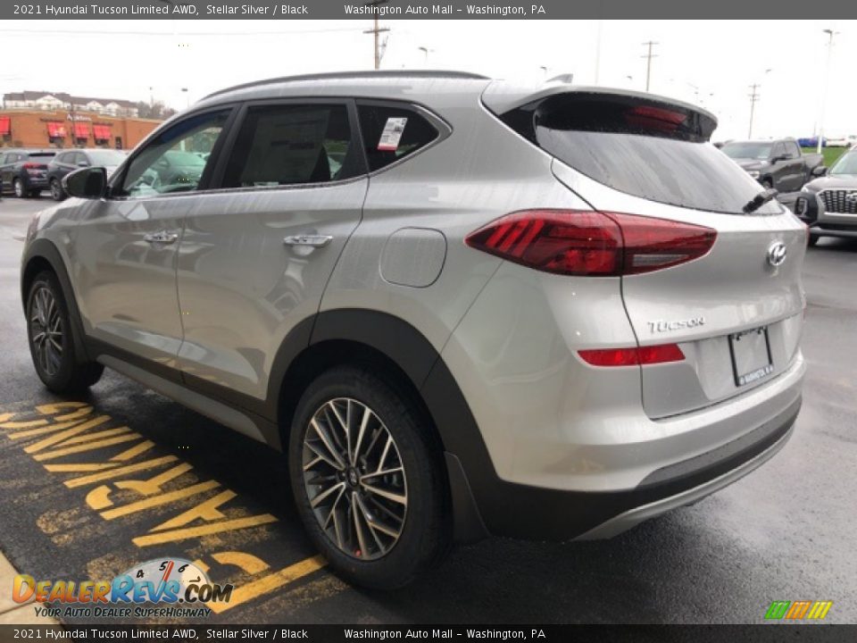 2021 Hyundai Tucson Limited AWD Stellar Silver / Black Photo #3