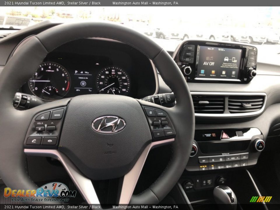 Dashboard of 2021 Hyundai Tucson Limited AWD Photo #6