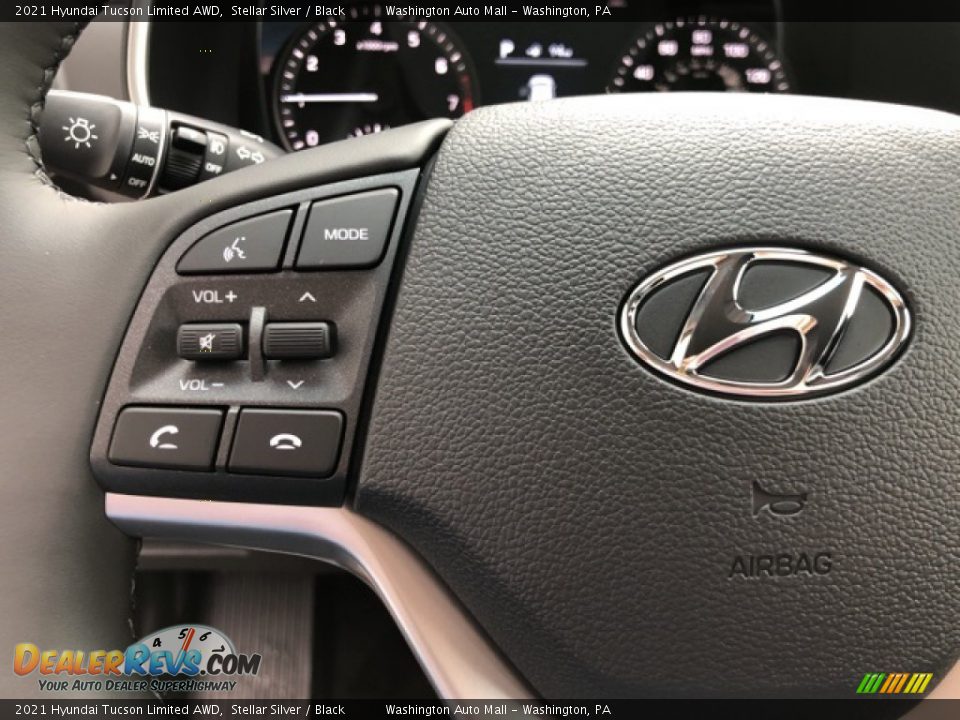 2021 Hyundai Tucson Limited AWD Steering Wheel Photo #10