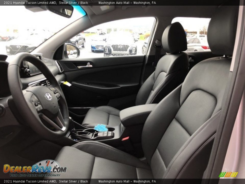 Front Seat of 2021 Hyundai Tucson Limited AWD Photo #14