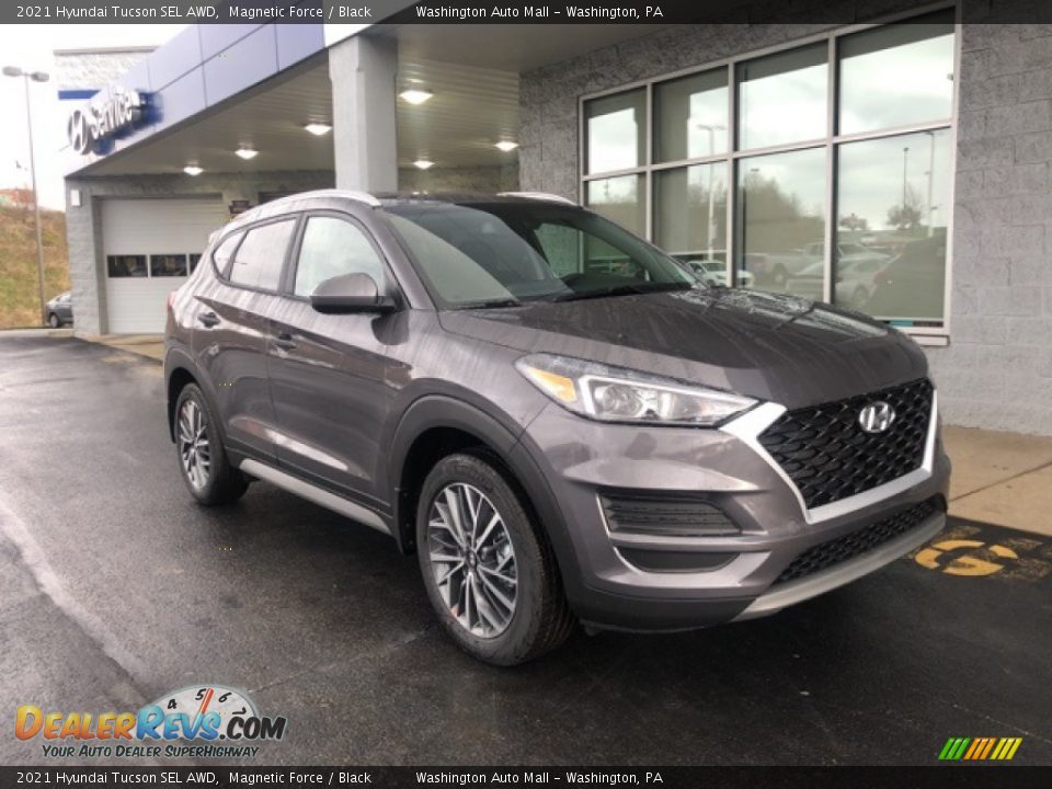 2021 Hyundai Tucson SEL AWD Magnetic Force / Black Photo #1
