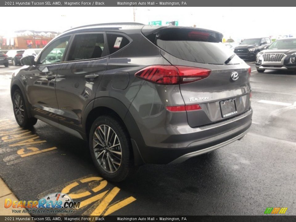 2021 Hyundai Tucson SEL AWD Magnetic Force / Black Photo #3