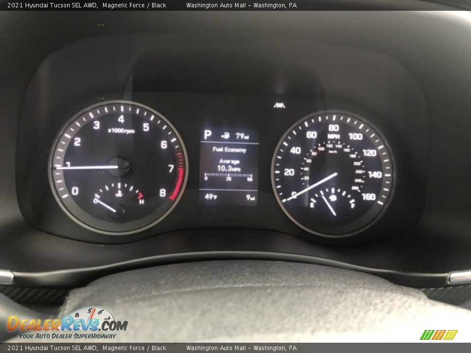 2021 Hyundai Tucson SEL AWD Magnetic Force / Black Photo #5