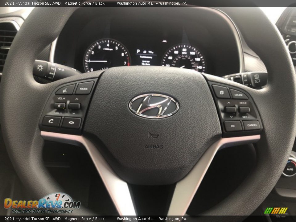 2021 Hyundai Tucson SEL AWD Magnetic Force / Black Photo #12