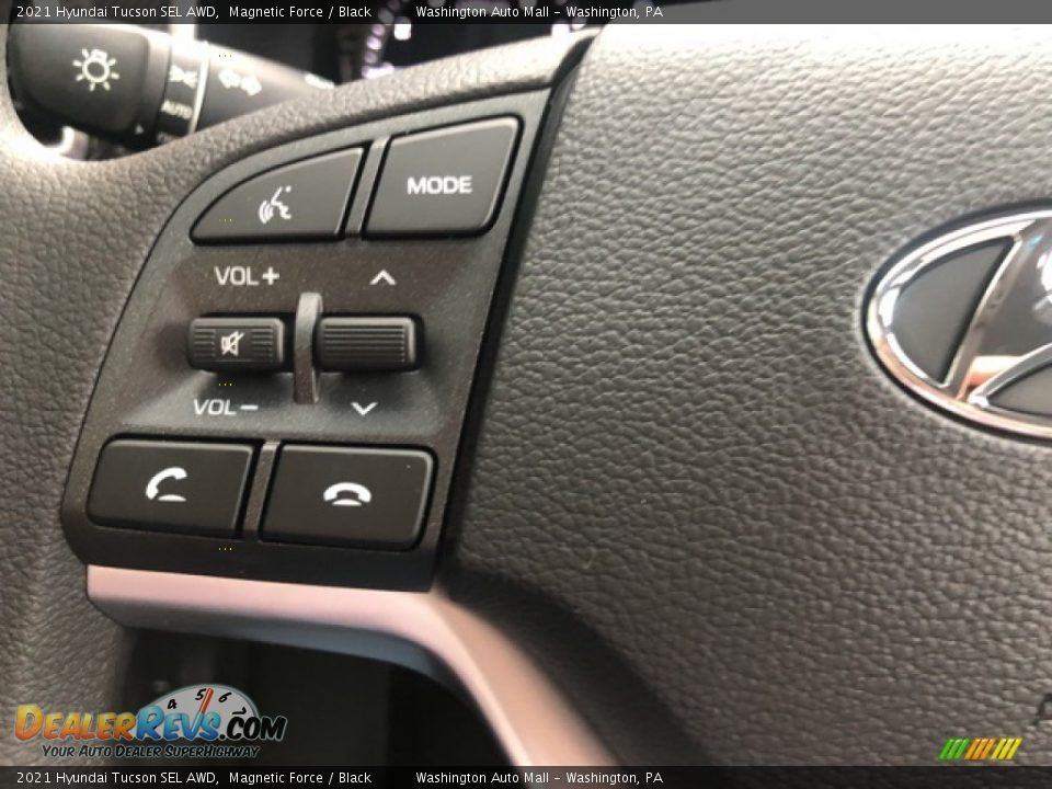 2021 Hyundai Tucson SEL AWD Magnetic Force / Black Photo #13