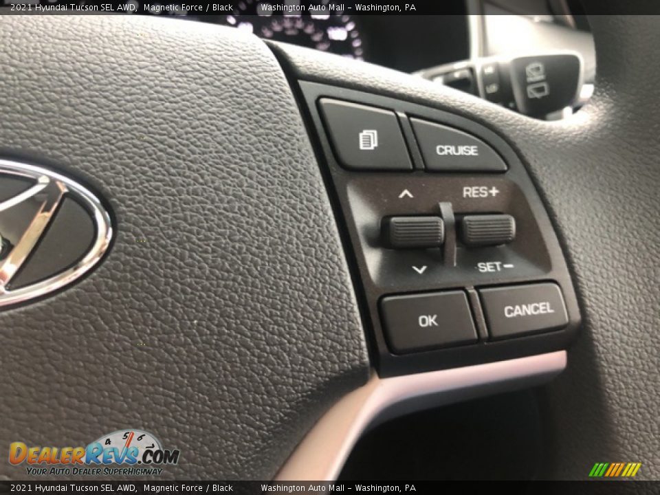 2021 Hyundai Tucson SEL AWD Magnetic Force / Black Photo #14