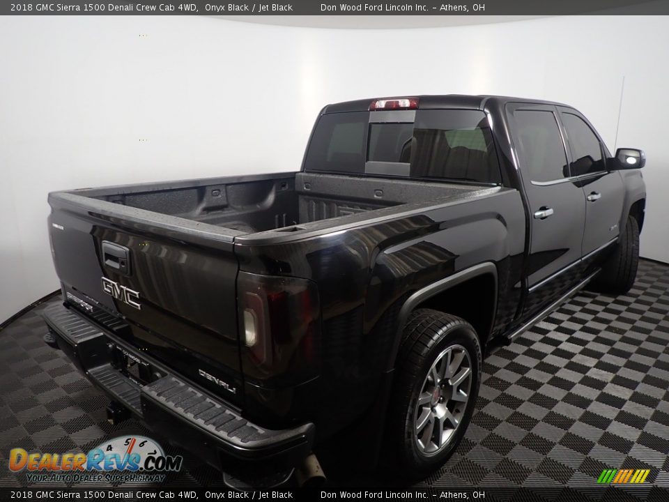 2018 GMC Sierra 1500 Denali Crew Cab 4WD Onyx Black / Jet Black Photo #5