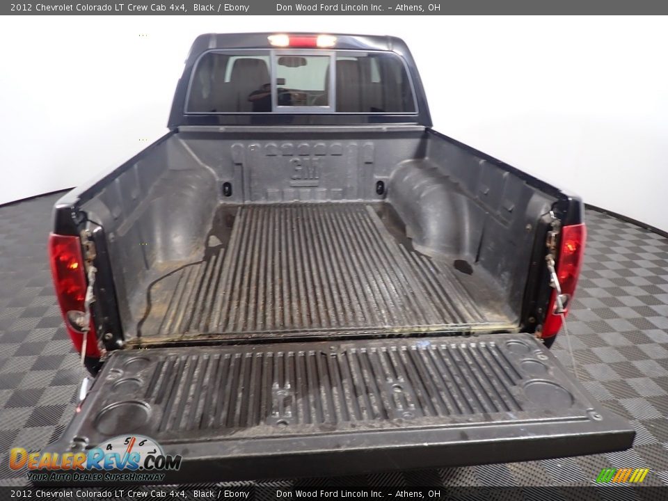 2012 Chevrolet Colorado LT Crew Cab 4x4 Black / Ebony Photo #10