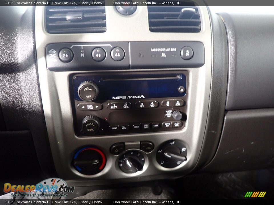 2012 Chevrolet Colorado LT Crew Cab 4x4 Black / Ebony Photo #19