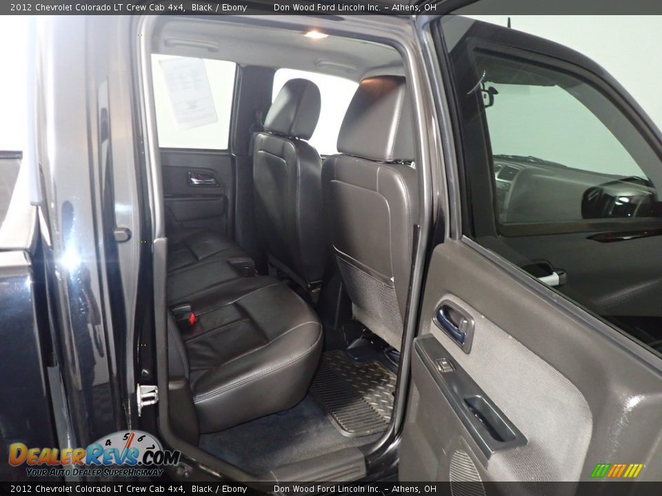 2012 Chevrolet Colorado LT Crew Cab 4x4 Black / Ebony Photo #26