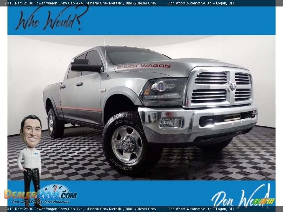 2013 Ram 2500 Power Wagon Crew Cab 4x4 Mineral Gray Metallic / Black/Diesel Gray Photo #1