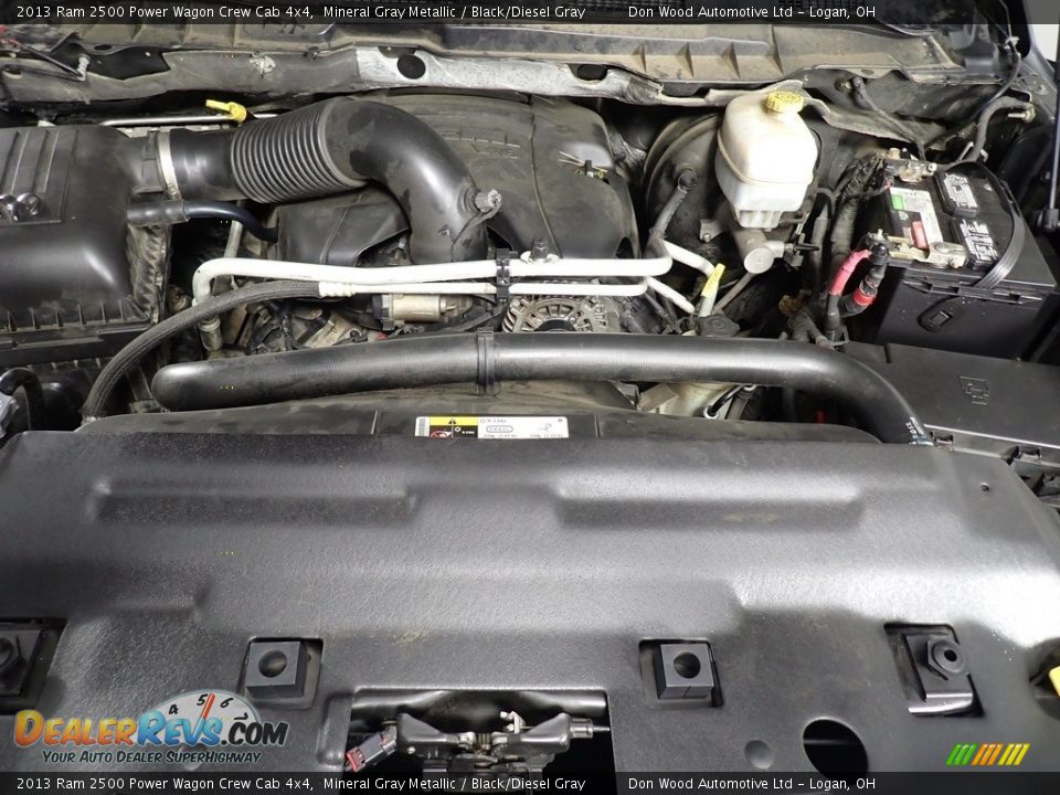 2013 Ram 2500 Power Wagon Crew Cab 4x4 Mineral Gray Metallic / Black/Diesel Gray Photo #6