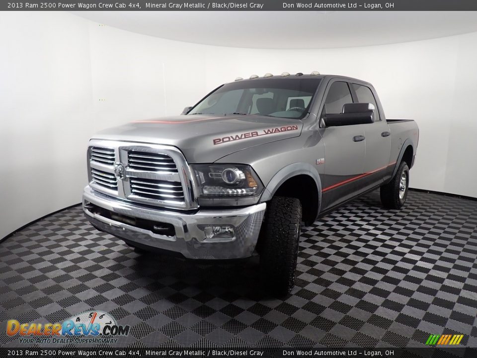 2013 Ram 2500 Power Wagon Crew Cab 4x4 Mineral Gray Metallic / Black/Diesel Gray Photo #7