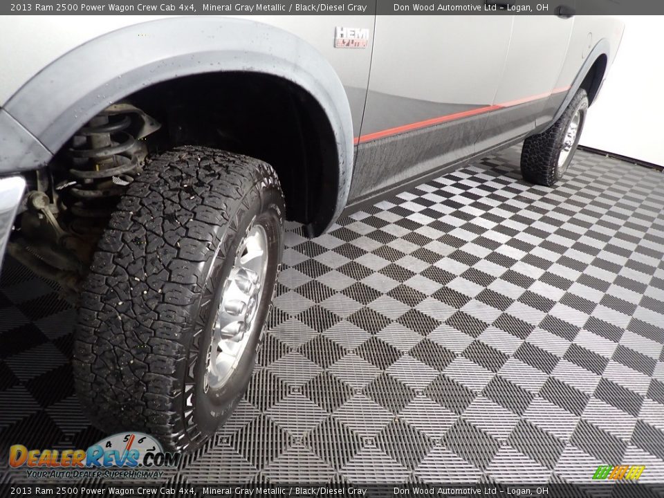 2013 Ram 2500 Power Wagon Crew Cab 4x4 Mineral Gray Metallic / Black/Diesel Gray Photo #8