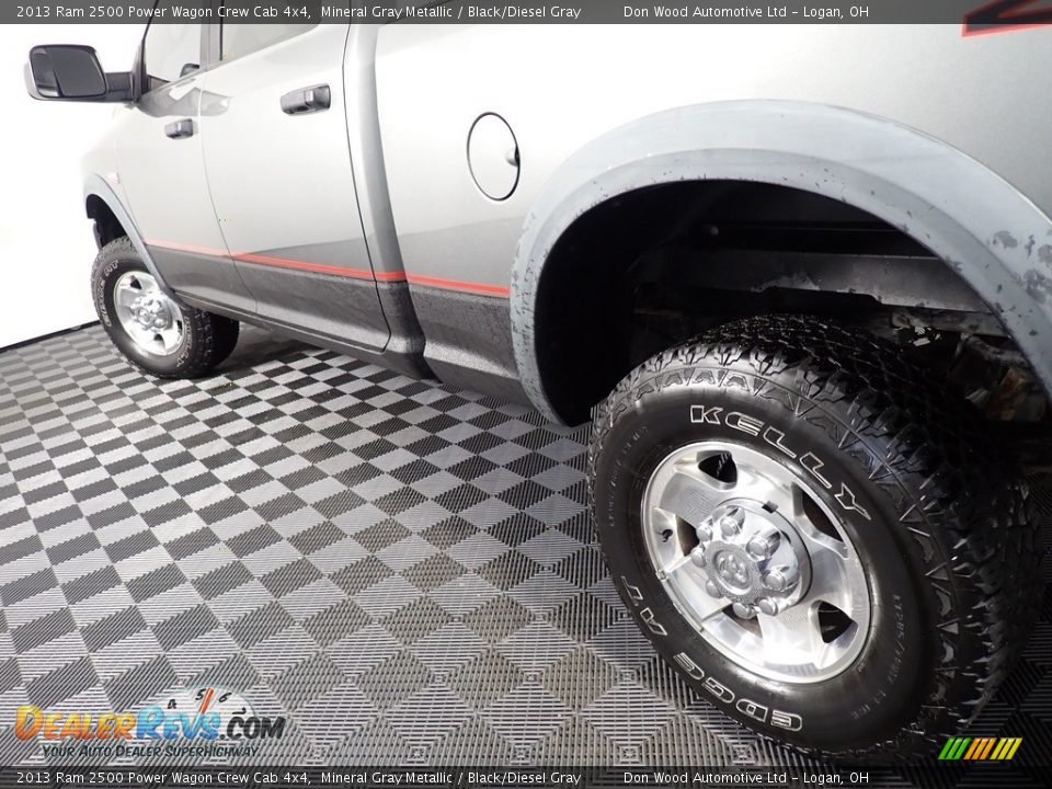 2013 Ram 2500 Power Wagon Crew Cab 4x4 Mineral Gray Metallic / Black/Diesel Gray Photo #9
