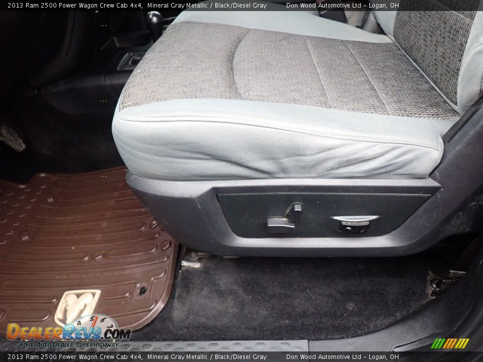 2013 Ram 2500 Power Wagon Crew Cab 4x4 Mineral Gray Metallic / Black/Diesel Gray Photo #19