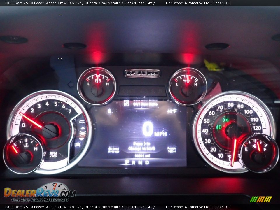 2013 Ram 2500 Power Wagon Crew Cab 4x4 Mineral Gray Metallic / Black/Diesel Gray Photo #20