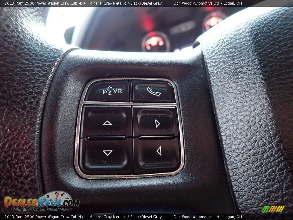 2013 Ram 2500 Power Wagon Crew Cab 4x4 Mineral Gray Metallic / Black/Diesel Gray Photo #23