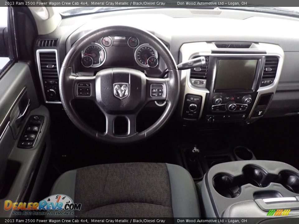 2013 Ram 2500 Power Wagon Crew Cab 4x4 Mineral Gray Metallic / Black/Diesel Gray Photo #34