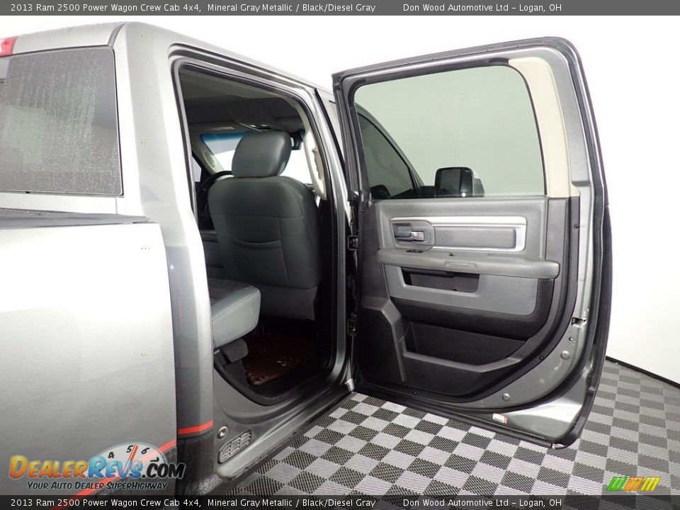 2013 Ram 2500 Power Wagon Crew Cab 4x4 Mineral Gray Metallic / Black/Diesel Gray Photo #35