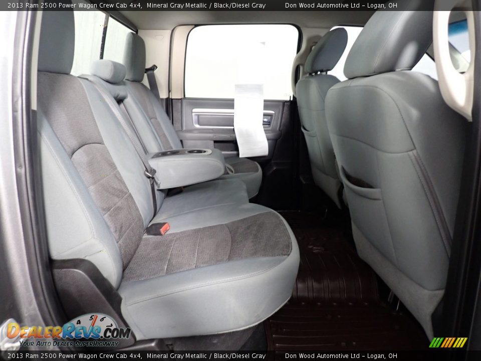 2013 Ram 2500 Power Wagon Crew Cab 4x4 Mineral Gray Metallic / Black/Diesel Gray Photo #36
