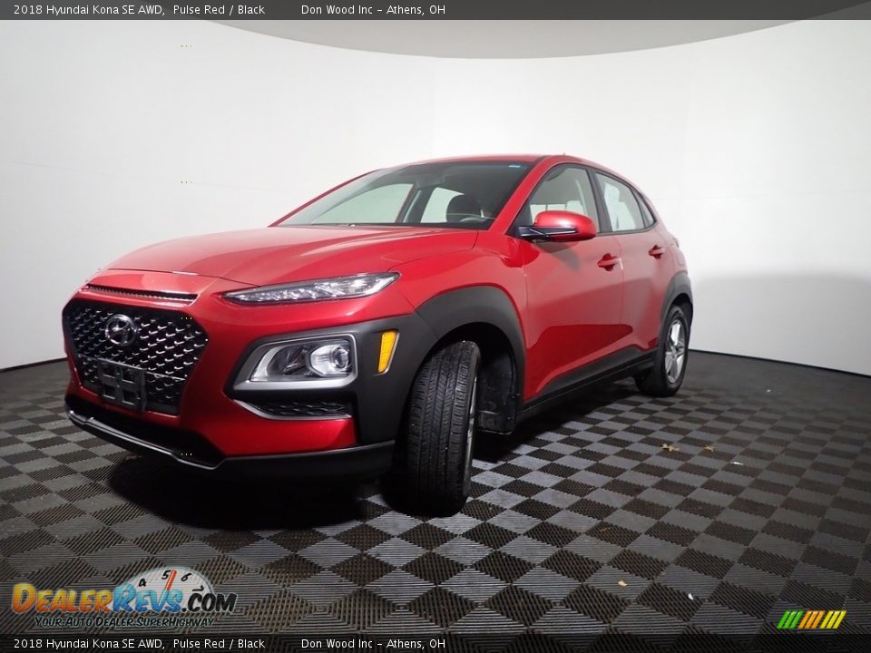 2018 Hyundai Kona SE AWD Pulse Red / Black Photo #2