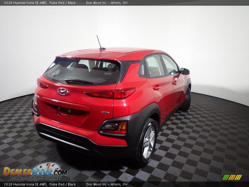2018 Hyundai Kona SE AWD Pulse Red / Black Photo #5