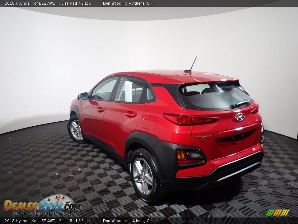 2018 Hyundai Kona SE AWD Pulse Red / Black Photo #6