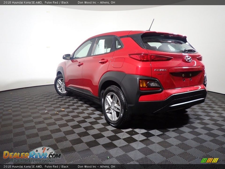 2018 Hyundai Kona SE AWD Pulse Red / Black Photo #8