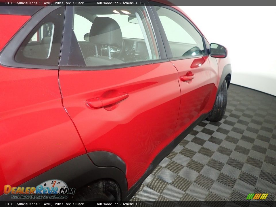 2018 Hyundai Kona SE AWD Pulse Red / Black Photo #10