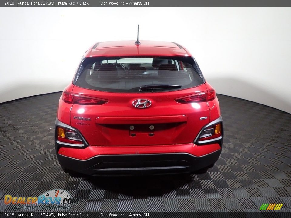 2018 Hyundai Kona SE AWD Pulse Red / Black Photo #11