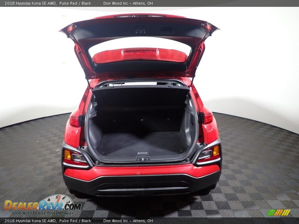 2018 Hyundai Kona SE AWD Pulse Red / Black Photo #12