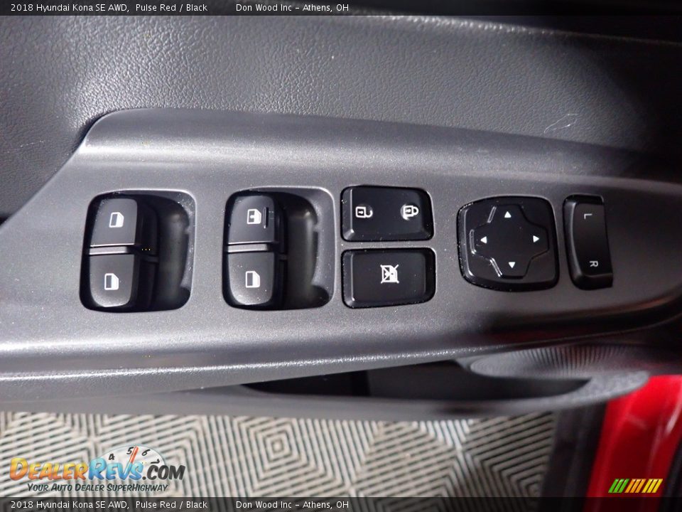 2018 Hyundai Kona SE AWD Pulse Red / Black Photo #15