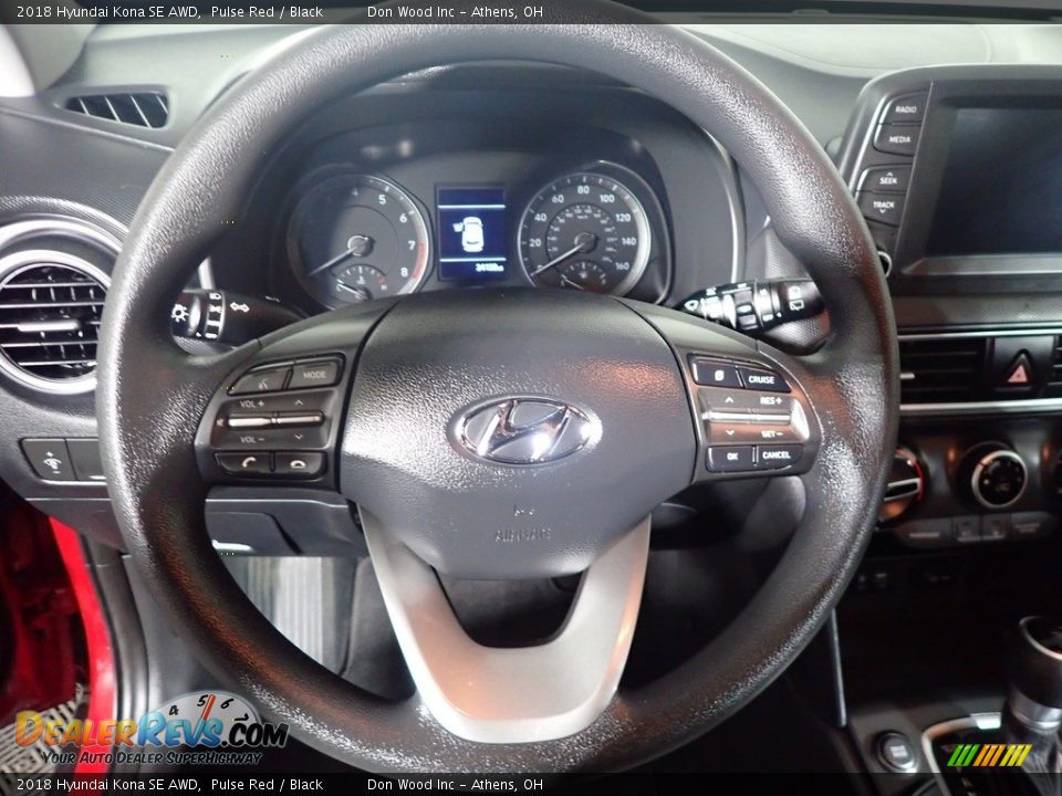 2018 Hyundai Kona SE AWD Pulse Red / Black Photo #19