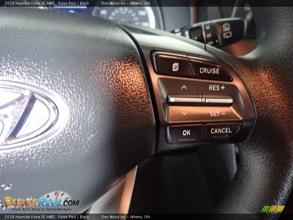 2018 Hyundai Kona SE AWD Pulse Red / Black Photo #21