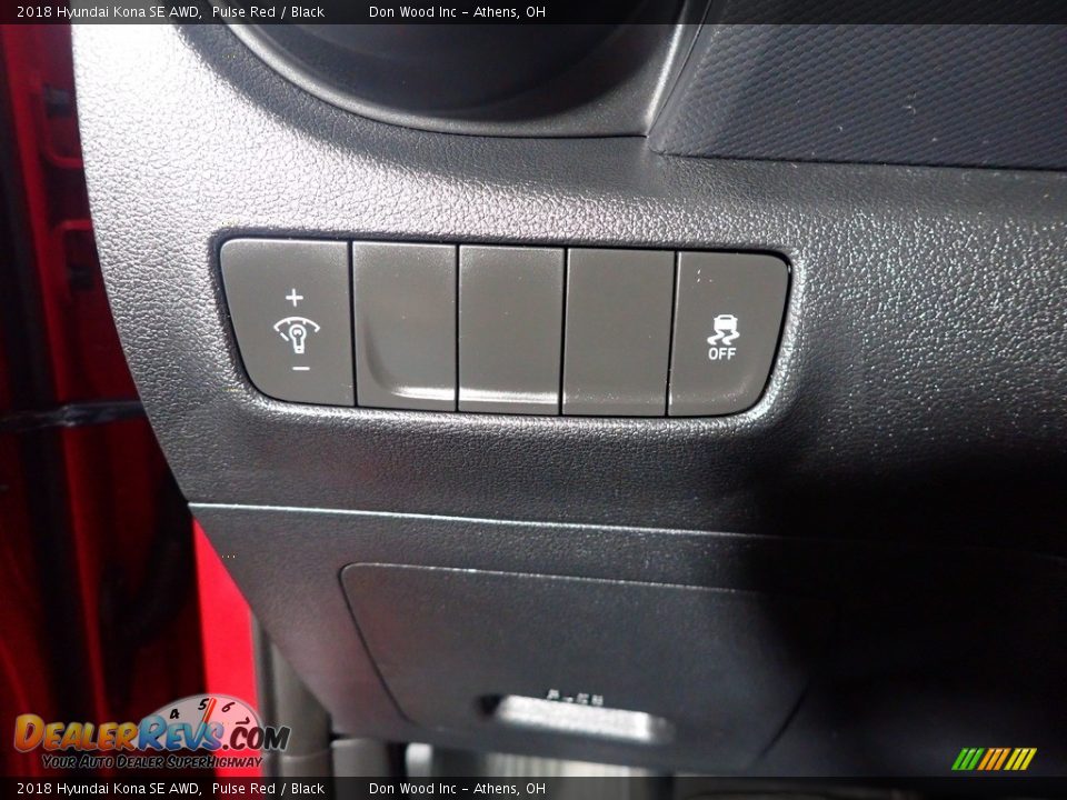 2018 Hyundai Kona SE AWD Pulse Red / Black Photo #23