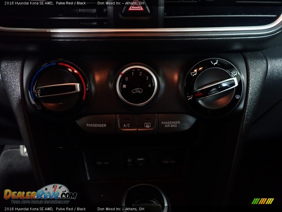 2018 Hyundai Kona SE AWD Pulse Red / Black Photo #26