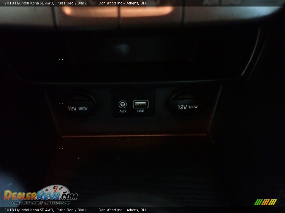 2018 Hyundai Kona SE AWD Pulse Red / Black Photo #27