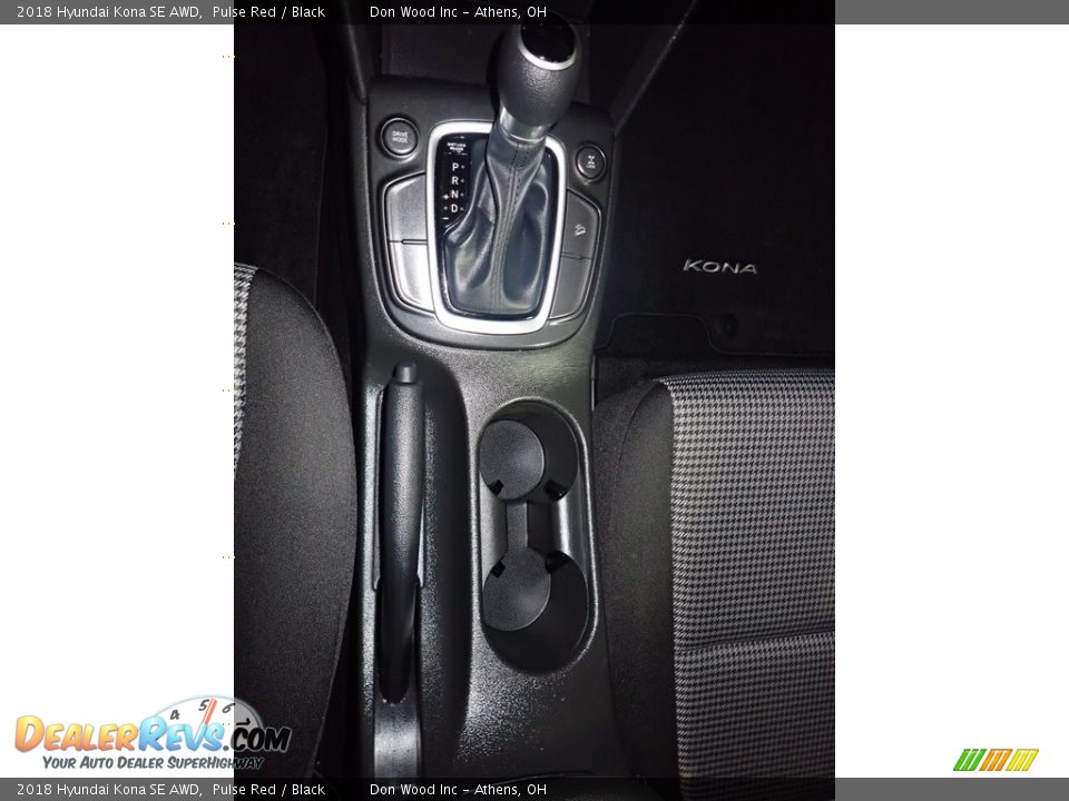 2018 Hyundai Kona SE AWD Pulse Red / Black Photo #28