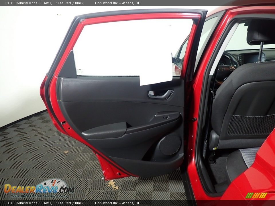 2018 Hyundai Kona SE AWD Pulse Red / Black Photo #30