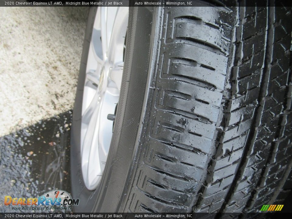 2020 Chevrolet Equinox LT AWD Midnight Blue Metallic / Jet Black Photo #8