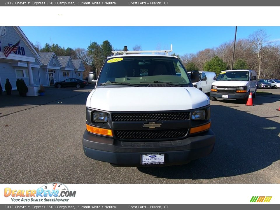 2012 Chevrolet Express 3500 Cargo Van Summit White / Neutral Photo #2