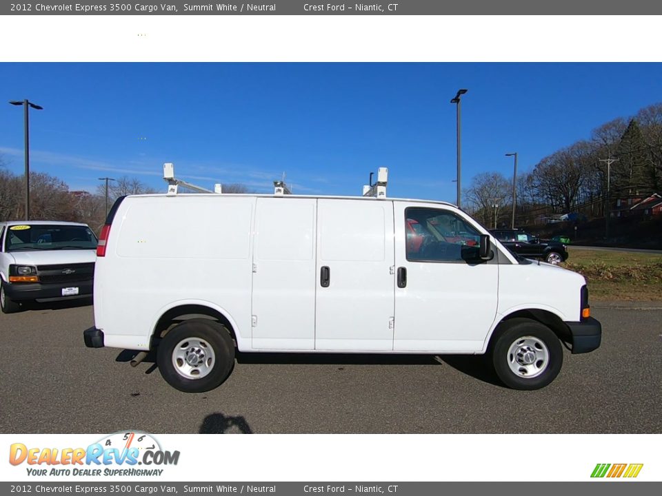 2012 Chevrolet Express 3500 Cargo Van Summit White / Neutral Photo #8