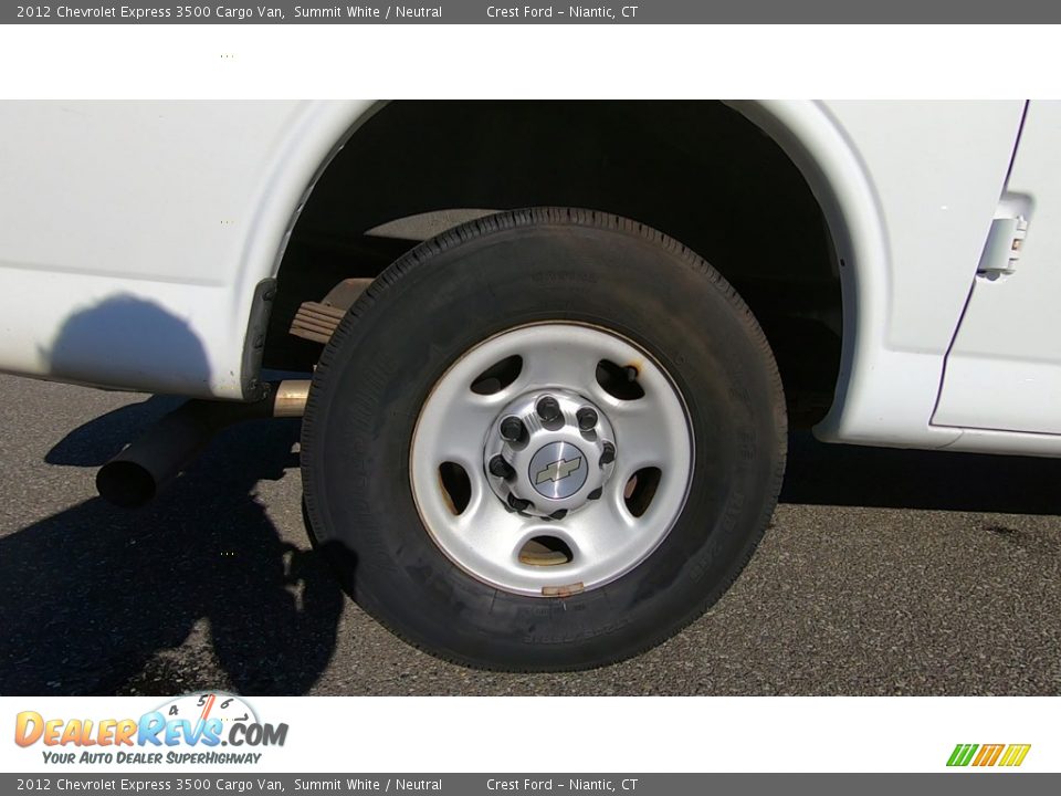 2012 Chevrolet Express 3500 Cargo Van Summit White / Neutral Photo #18