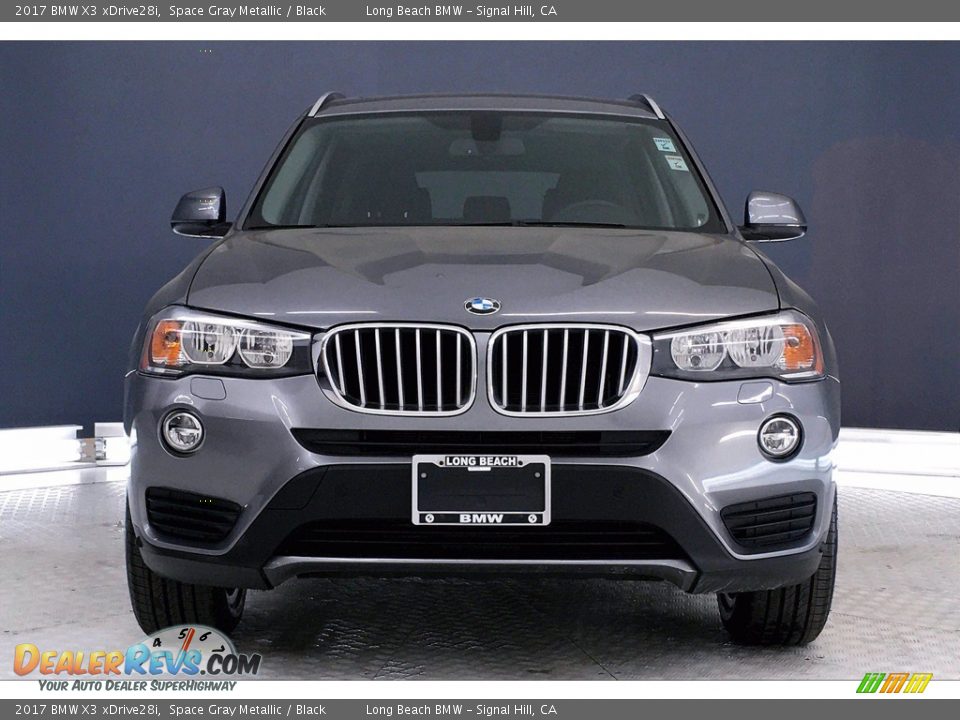 2017 BMW X3 xDrive28i Space Gray Metallic / Black Photo #2