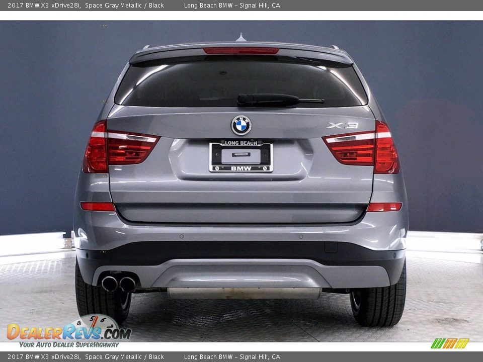 2017 BMW X3 xDrive28i Space Gray Metallic / Black Photo #3